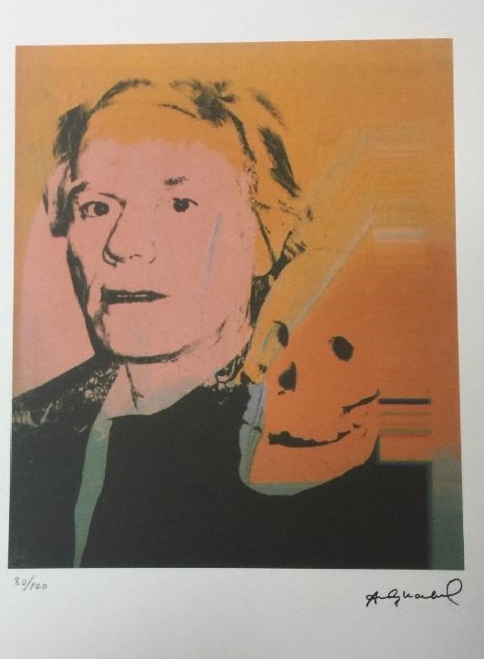 Andy Warhol calavera